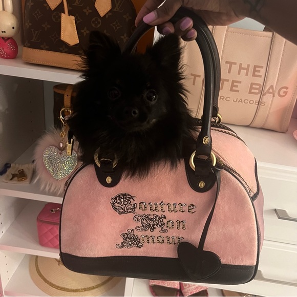 Juicy Couture Handbags - RARE Y2K Juicy Couture Dog Carrier 🐾💗